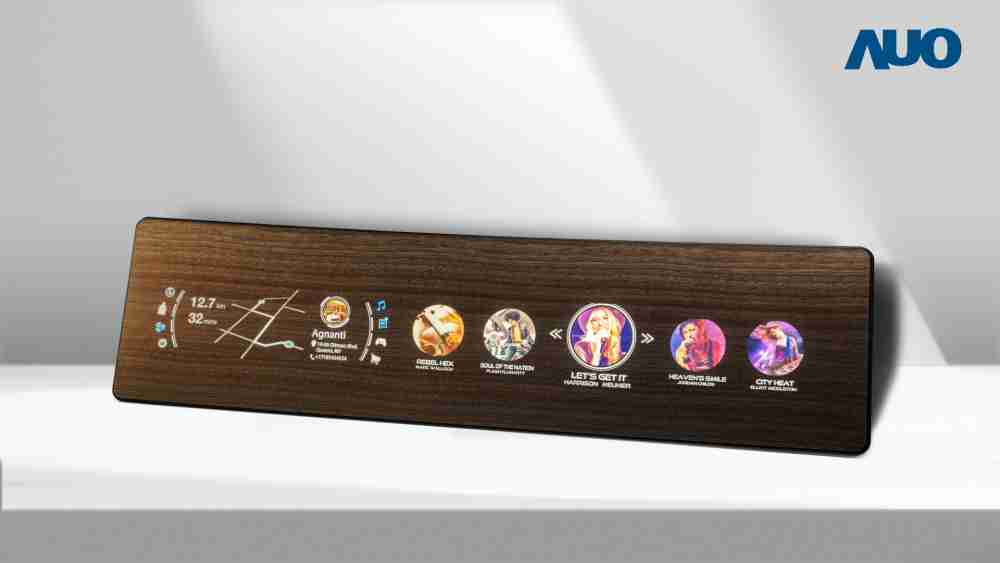 PG国际研发全球最高穿透度达80%的AmLED木纹显示器，，，可于使用时呈现高亮度、、、、清晰可见的信息，，，并在不使用时回归为单纯的饰板，，，，节能兼具美观